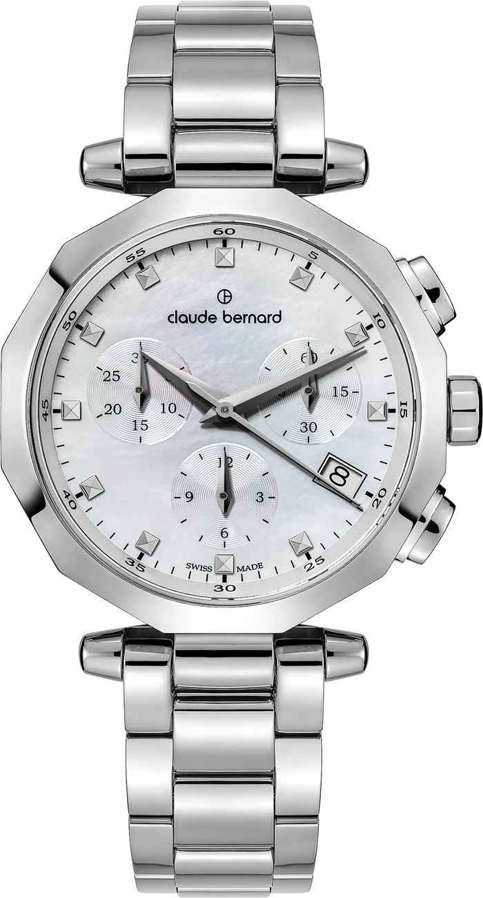 Claude Bernard Dress Code Chronograph, 36 mm