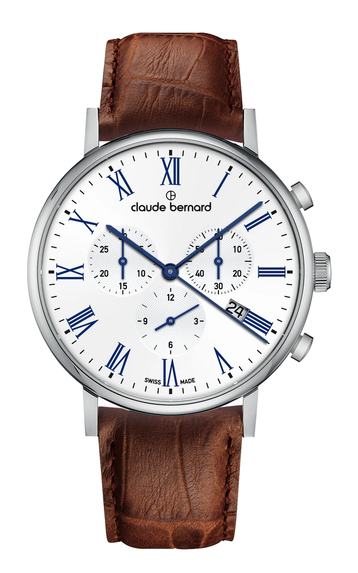 Claude Bernard Slim Line Chronograph, 40 mm
