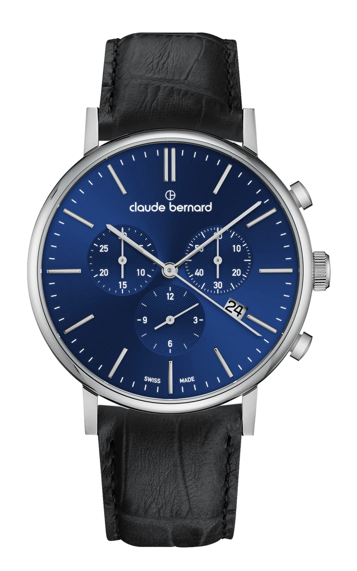 Claude Bernard Slim Line Chronograph, 40 mm