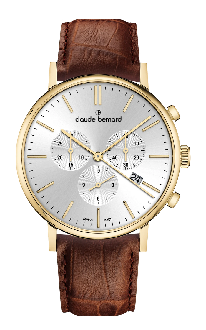 Claude Bernard Slim Line Chronograph, 40 mm