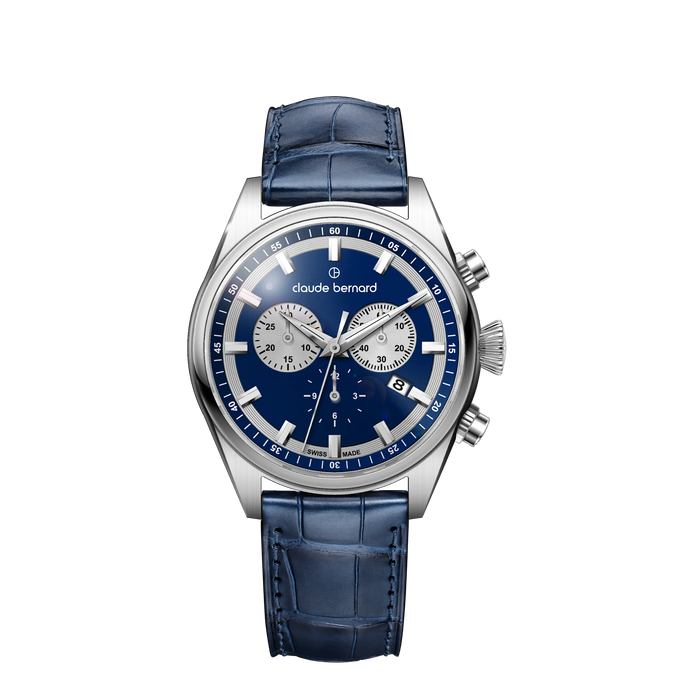 Claude Bernard Proud Heritage Chronograph, 42 mm