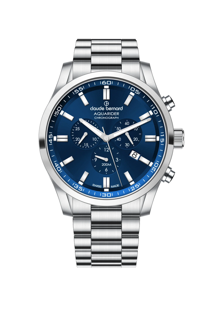 Claude Bernard Aquarider Chronograph, 44 mm