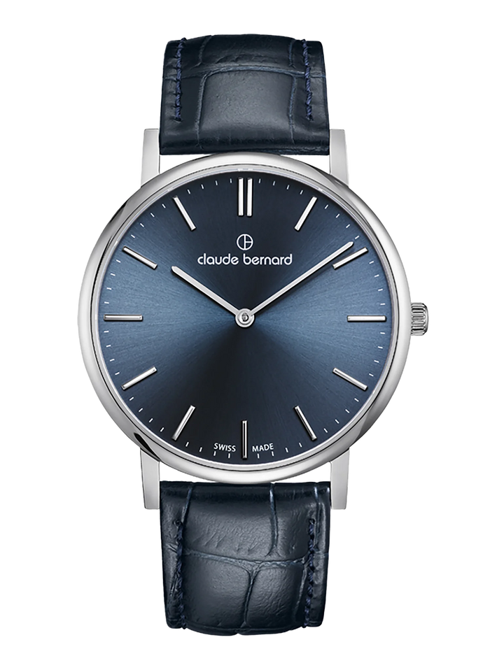 Claude Bernard Slim Line Two Hands, 41 mm