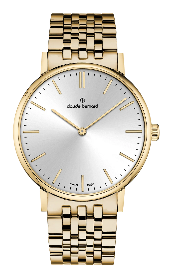 Claude Bernard Slim Line Two Hands, 39 mm