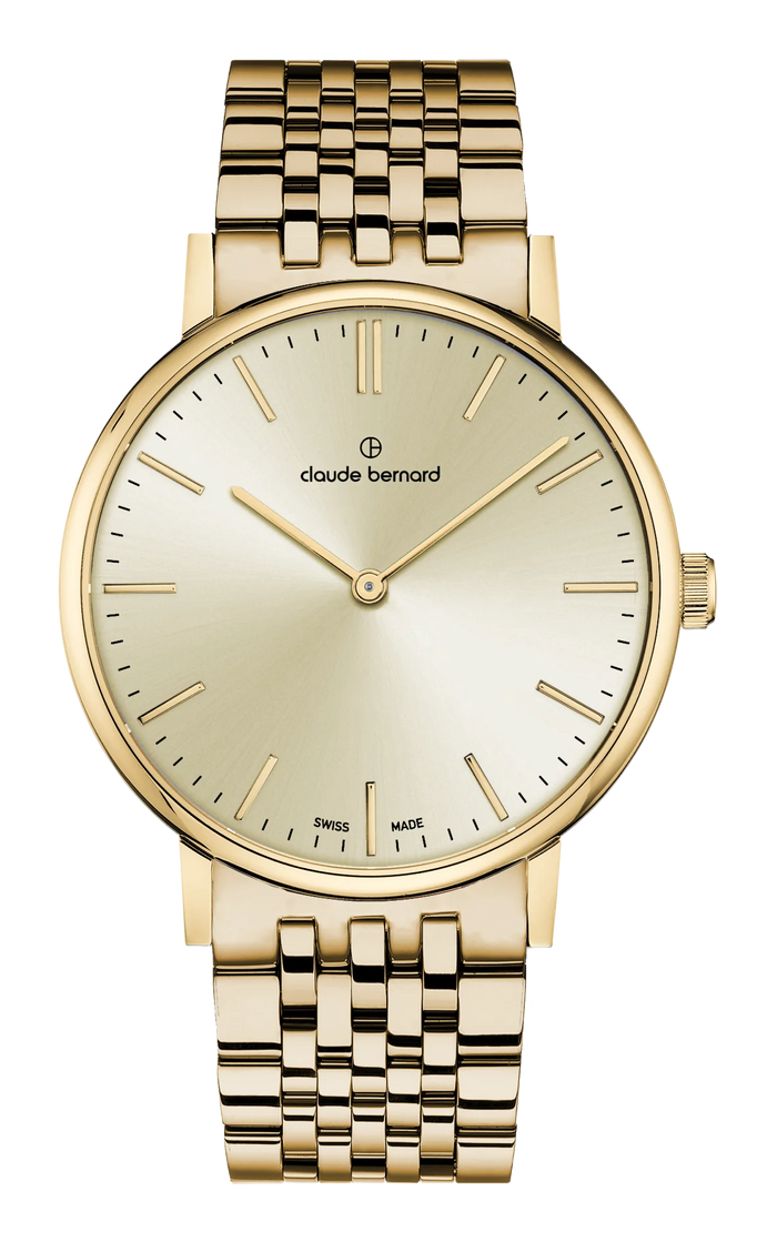 Claude Bernard Slim Line Two Hands, 39 mm