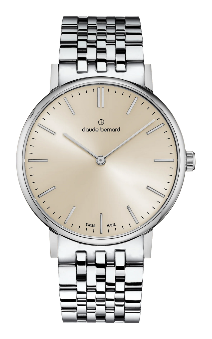 Claude Bernard Slim Line Two Hands, 39 mm