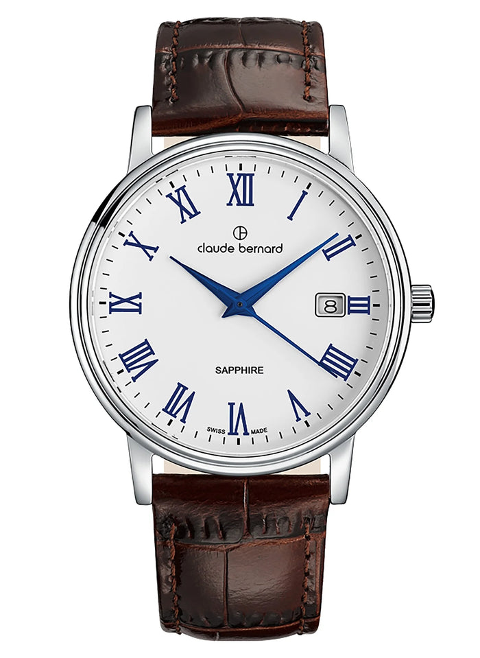 Claude Bernard Classic Date, 39 mm