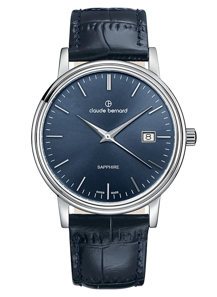 Claude Bernard Classic Date, 39 mm