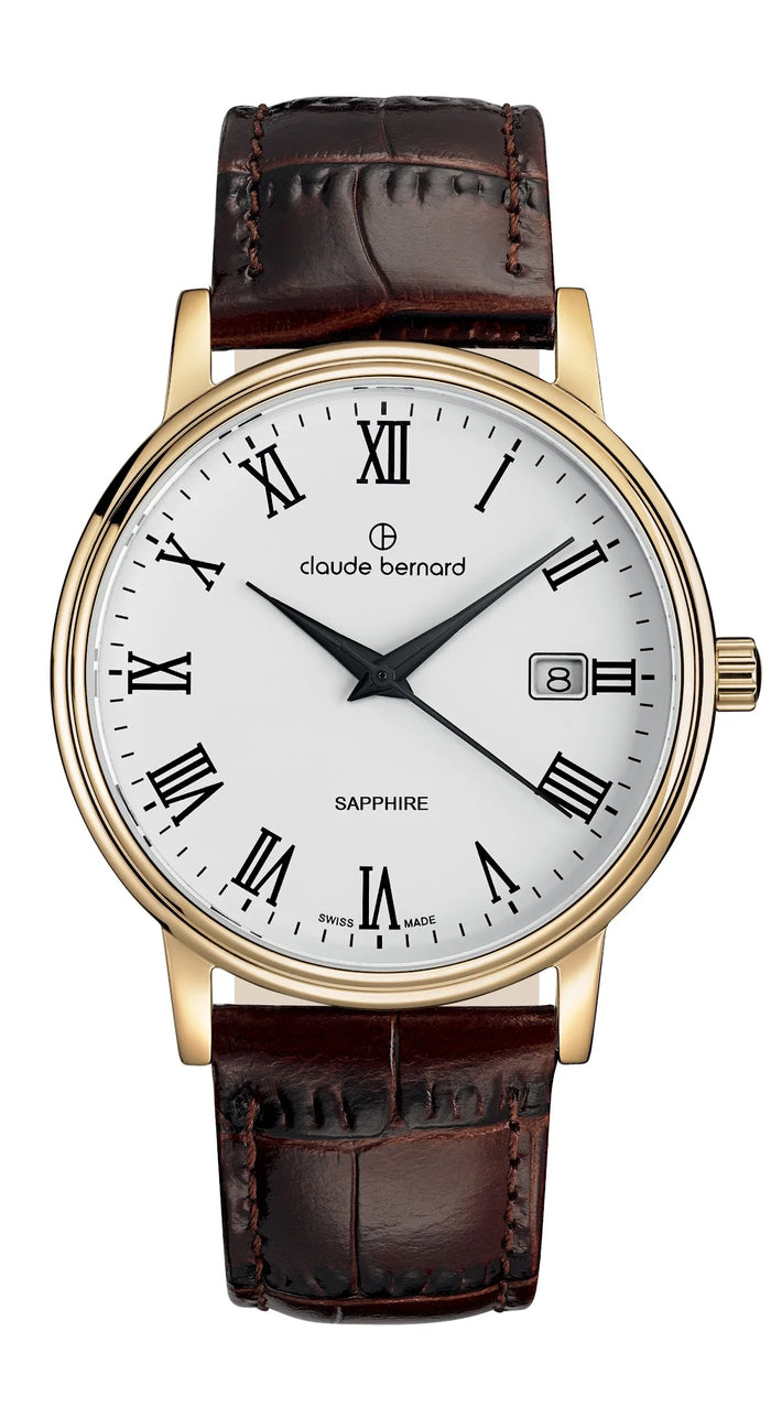 Claude Bernard Classic Herren, 39 mm