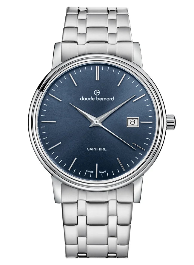 Claude Bernard Classic Date, 39 mm