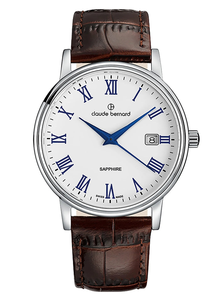 Claude Bernard Classic Date, 42 mm