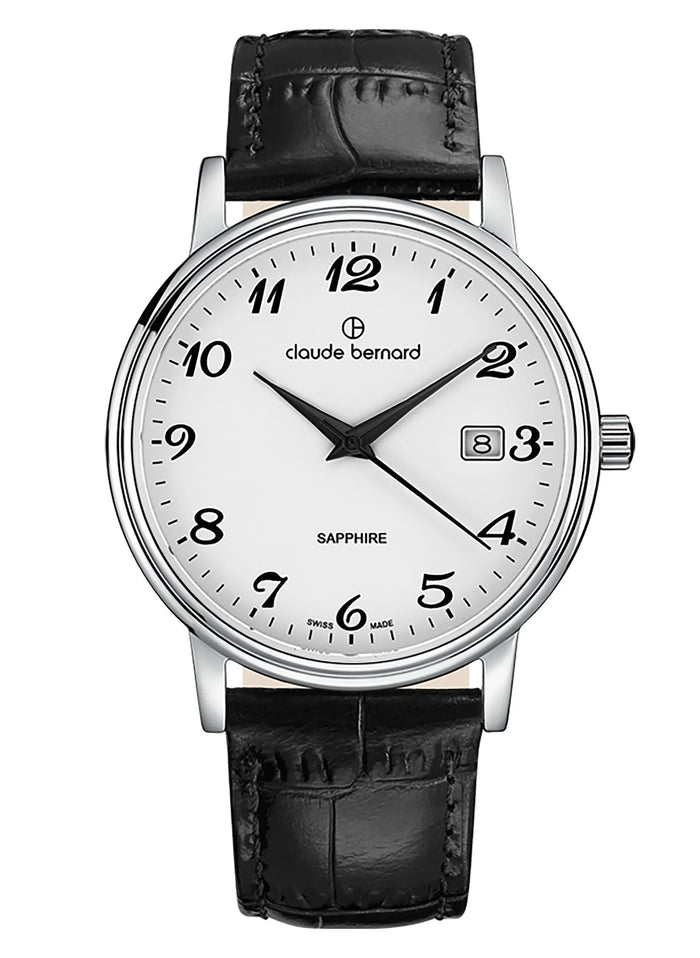 Claude Bernard Classic Date, 42 mm