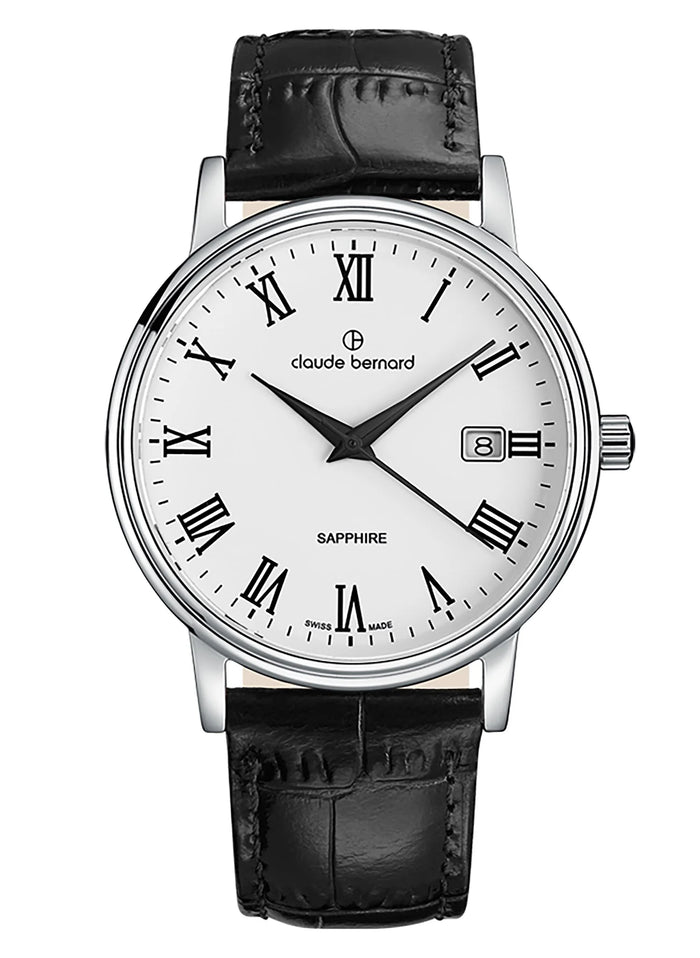 Claude Bernard Classic Date, 42 mm