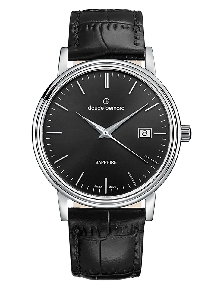 Claude Bernard Classic Date, 42 mm