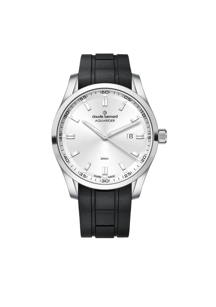 Claude Bernard Aquarider Date Herren, 42 mm