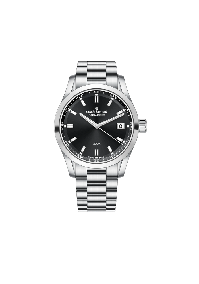 Claude Bernard Aquarider Date Damen, 36 mm