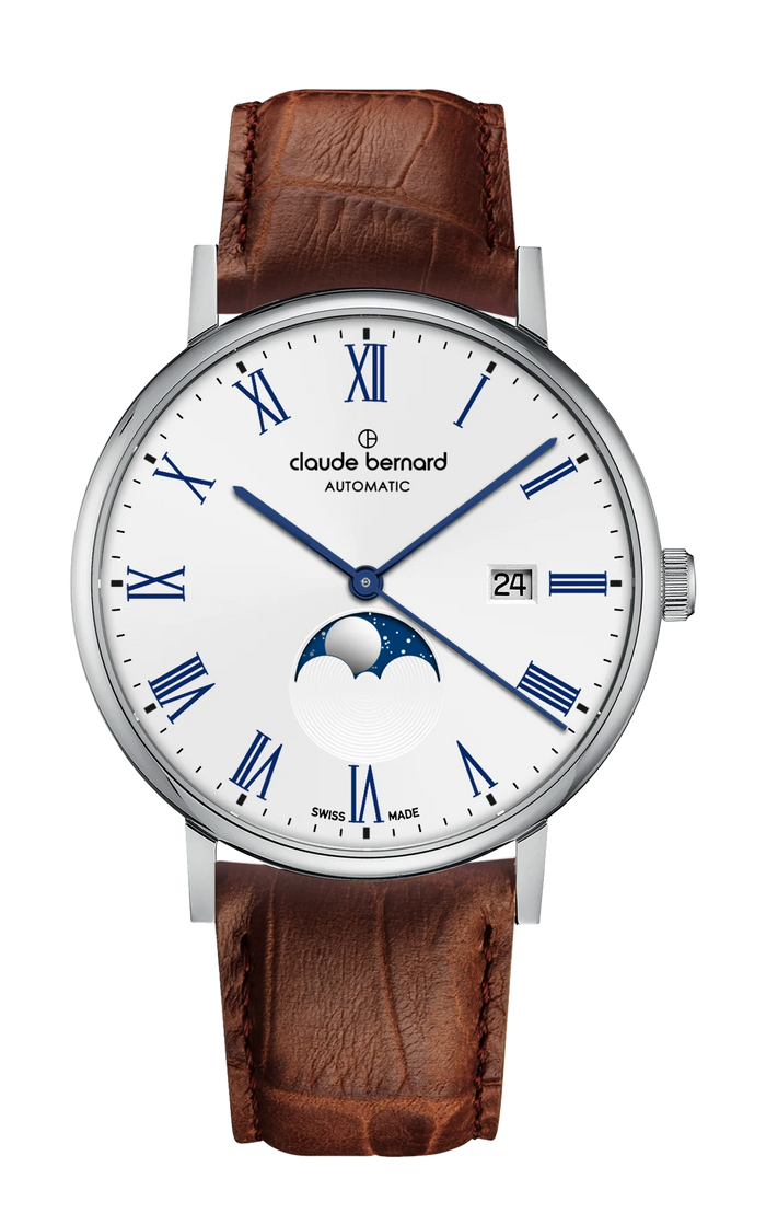 Claude Bernard Slim Line Moon Phase, 42 mm