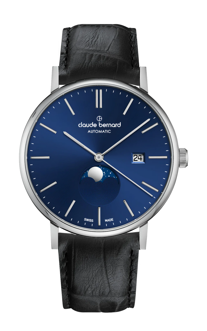 Claude Bernard Slim Line Automatic Moon Phase, 42 mm