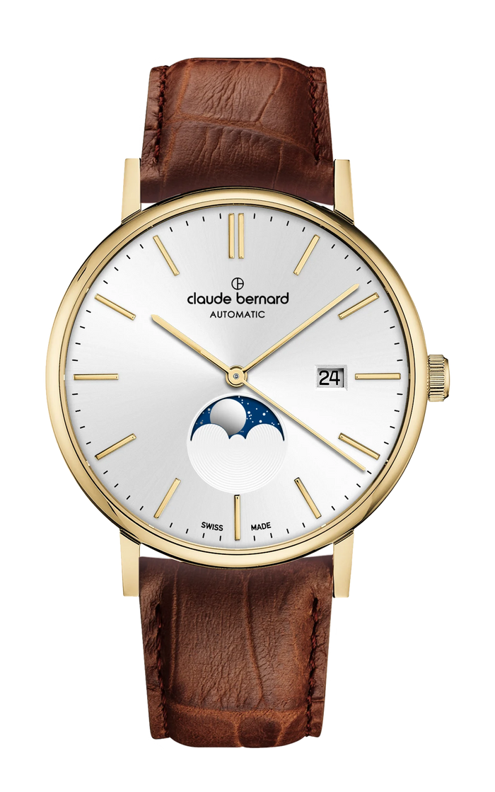 Claude Bernard Slim Line Moon Phase, 42 mm