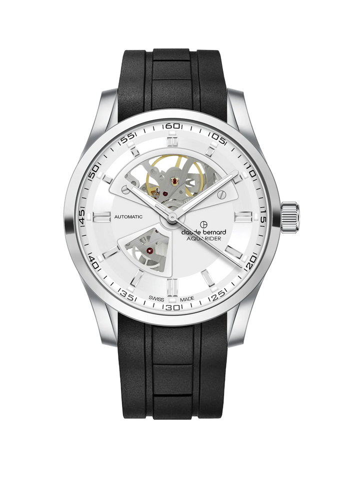Claude Bernard Aquarider Open Heart, 42 mm