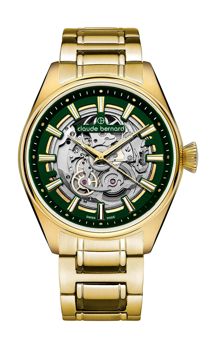 Claude Bernard Proud Heritage Automatic Skeleton, 42 mm