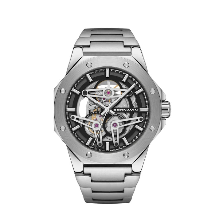 Cornavin Downtown Skeleton Automatic, 42 mm