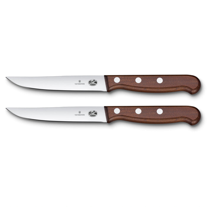 Wood, Steakmesser Set, 2tlg, 12 cm, gerade, mod. Ahorn