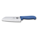 Fibrox, Santoku knife, 17 cm, straight, granton edge