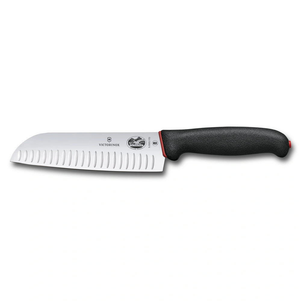 Dual Grip, Santokumesser, 17 cm, Kullen