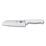 Fibrox, Santoku knife, 17 cm, straight, granton edge