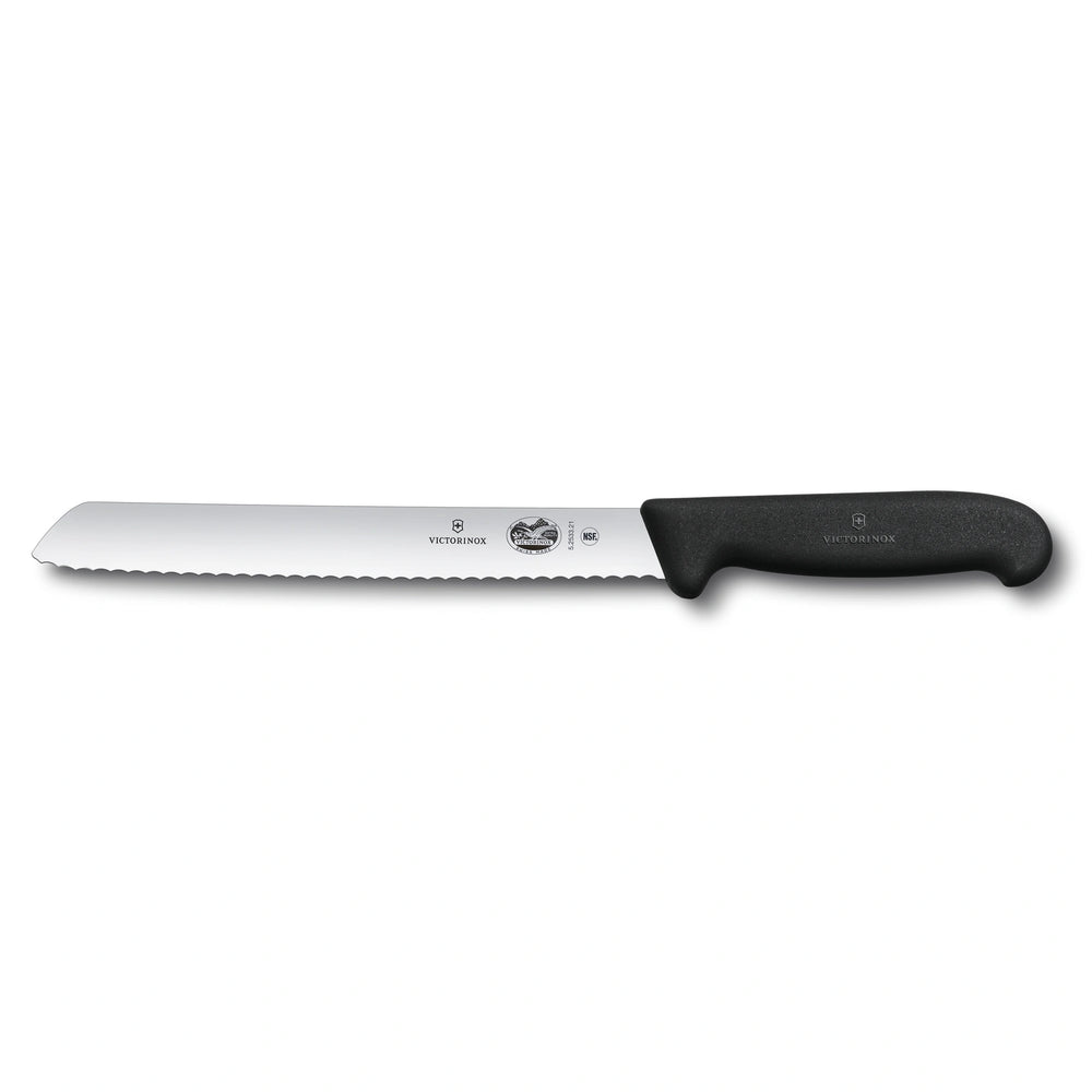Fibrox, Brotmesser, 21 cm, Wellen