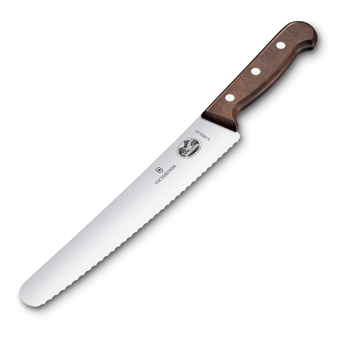 Wood, Brot- und Konditormesser, 22 cm, Wellen, mod. Ahorn