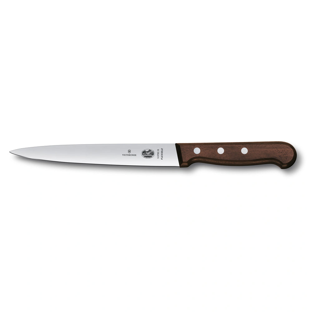 Wood, Filleting Knife, 18 cm, straight, modified maple
