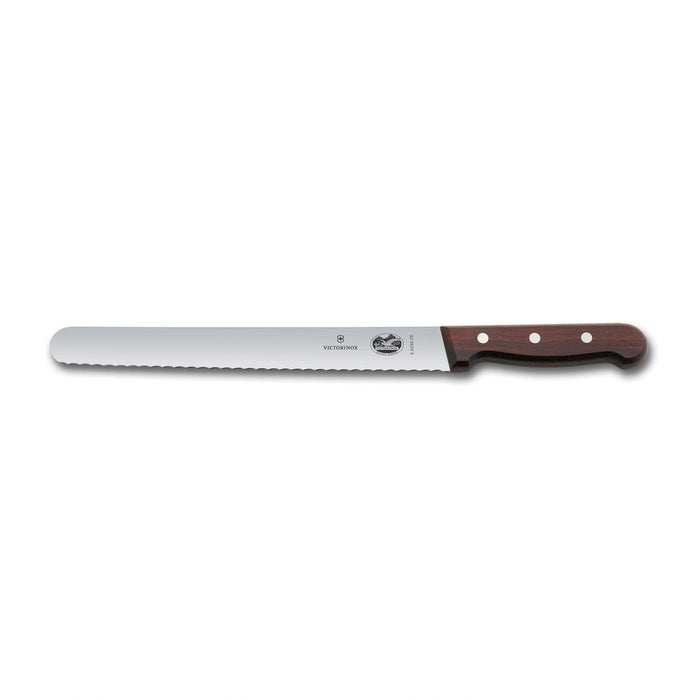 Wood, ham knife, serrated