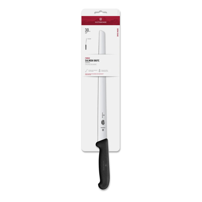 Fibrox, Lachsmesser, 30 cm, gerade, flexibel
