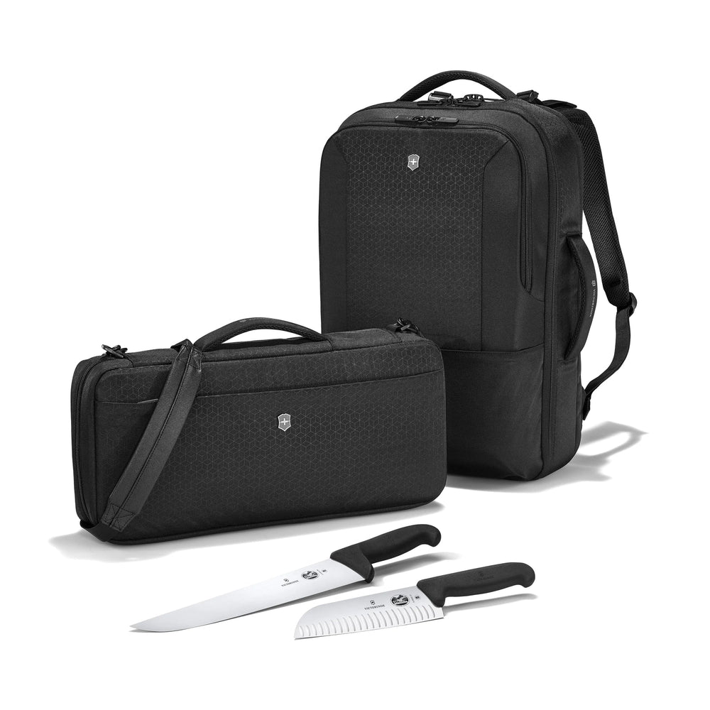Kochrucksack- und Messermappen-Set, 16-teilig