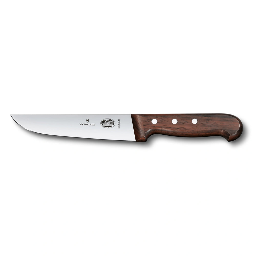 Wood, couteau de boucher, droit, érable modifié