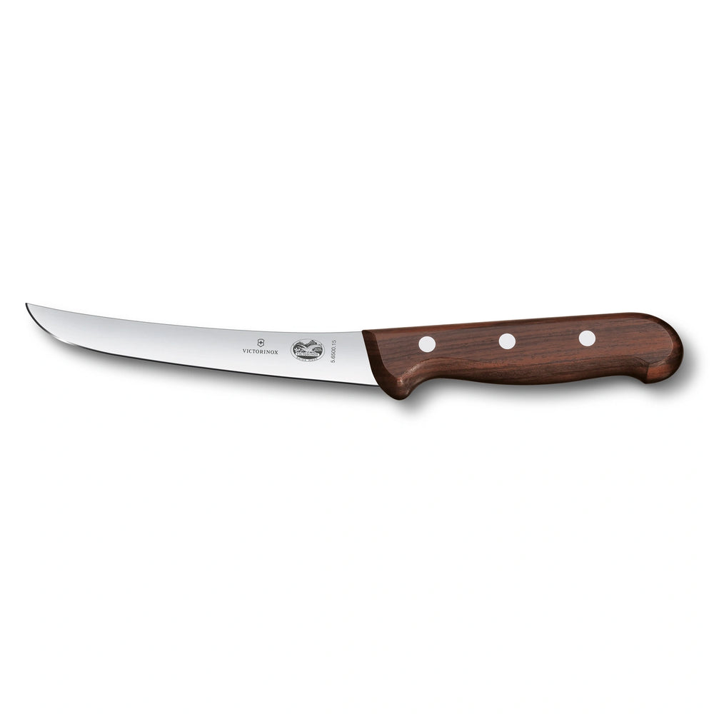 Wood, Ausbeinmesser, 15 cm, gerade, gebogen, mod. Ahorn