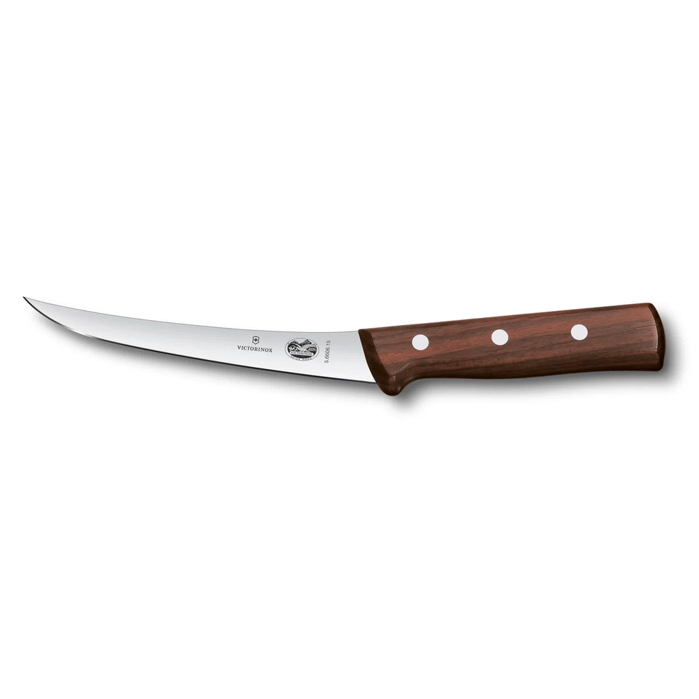 Wood, Boning Knife, 12 cm, straight, modified maple