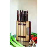 Wood, Messerblock, 12tlg, modifiziertes Ahorn