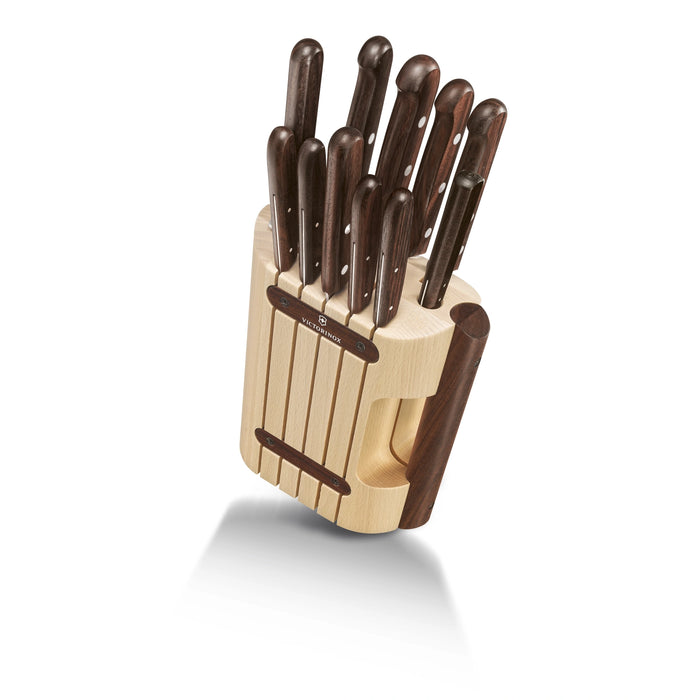 Wood, Knife Block, 12-Piece, Modified Maple