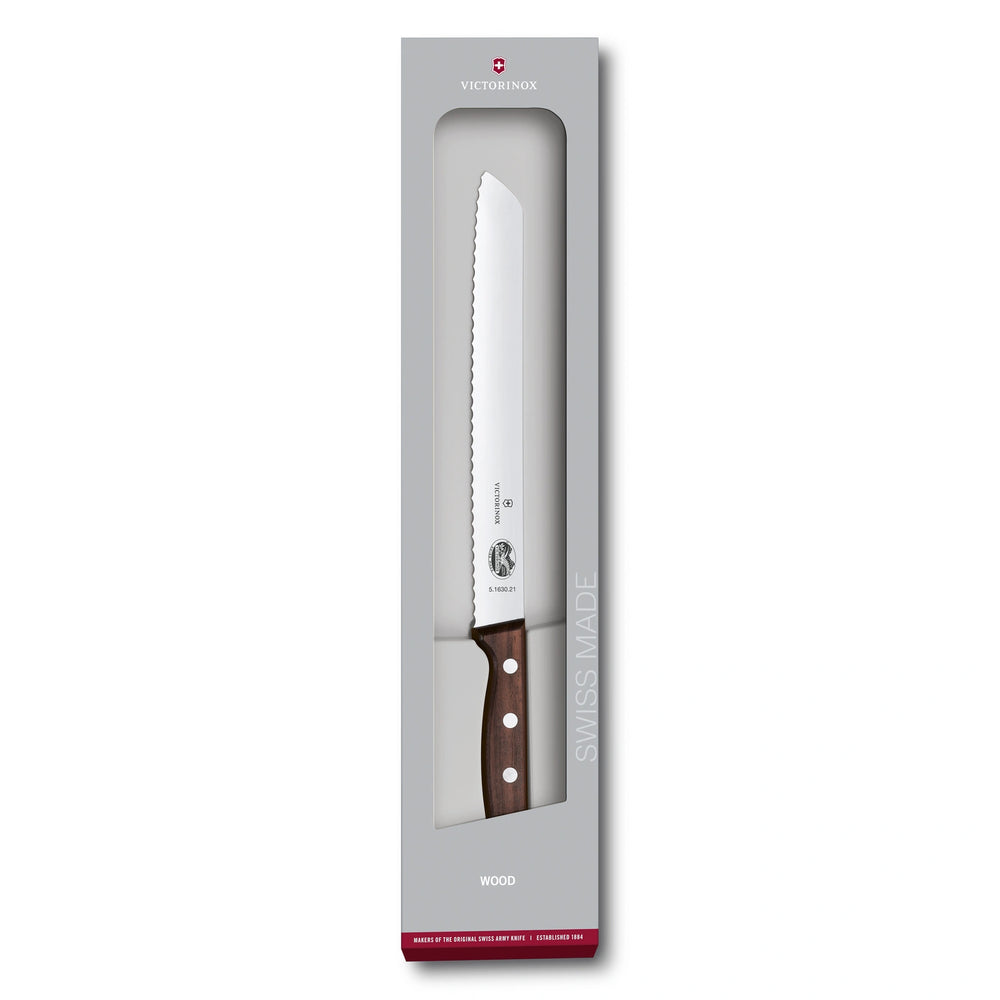 Wood, Brotmesser, 21 cm, Wellen, mod. Ahorn