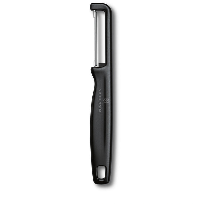 Iota peeler, straight, double-edged