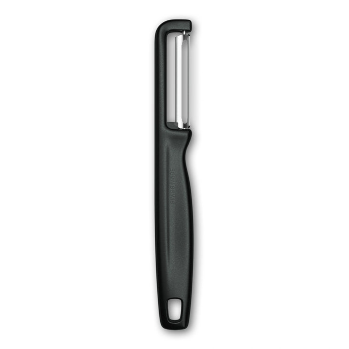 Iota peeler, straight, double-edged