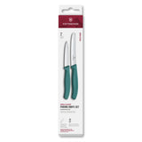 Swiss Classic, Gemüsemesser Set, 2tlg, gerade/Wellen