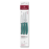 Swiss Classic, Gemüsemesser Set, 3tlg, gerade/Wellen