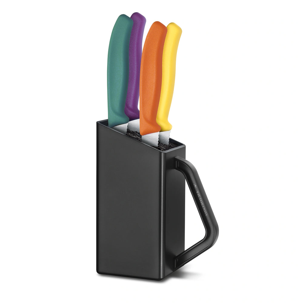 Swiss Classic, Steak & Pizza Knife Block, 5 pcs