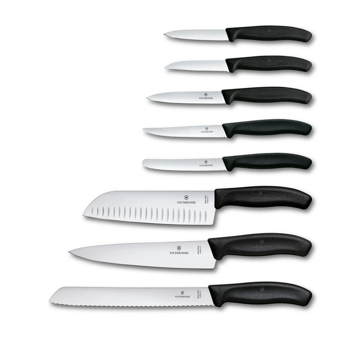 Classic, Knife Block, Beech Wood, 9-Piece
