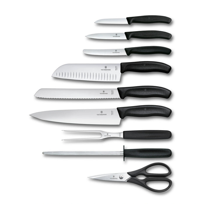 Classic, Knife Block, Beech Wood, 10-Piece