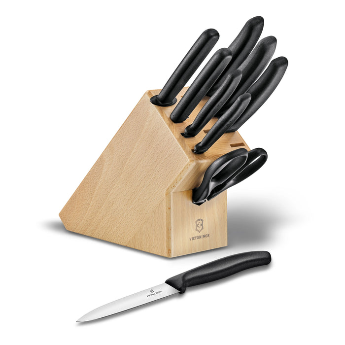 Classic, Knife Block, Beech Wood, 10-Piece